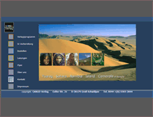 Tablet Screenshot of cargo-verlag.de